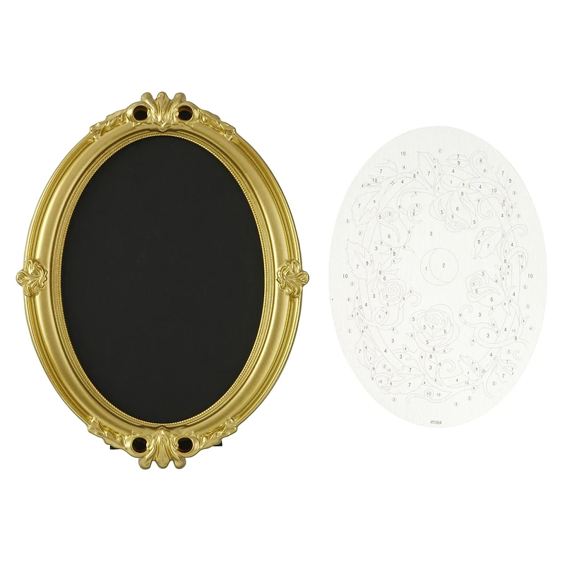 Rose & Thorns Paint-by-Number Framed Mini Kit by Artist's Loft®