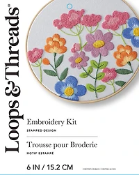 6" Garden Fresh Embroidery Kit by Loops & Threads®