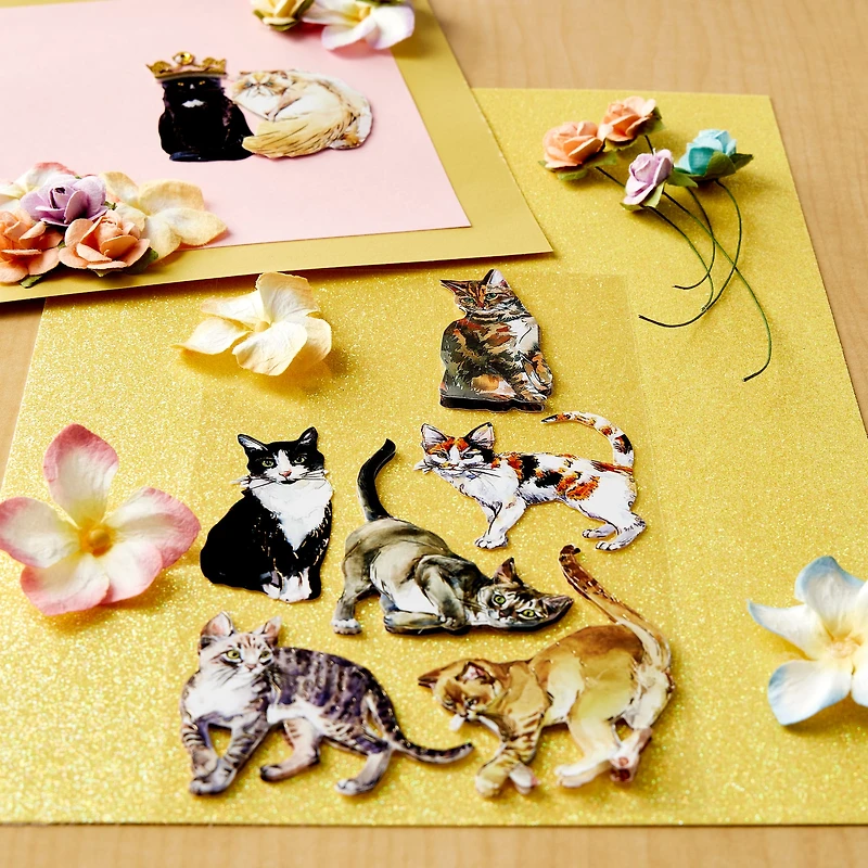 12 Pack: Cat Stickers by Recollections™