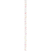 12 Pack: Aurora Borealis Faceted Glass Round Beads, 4mm by Bead Landing™