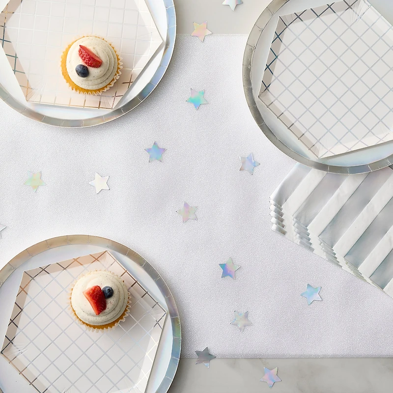 7ft. Iridescent Glitter Table Runner by Celebrate It™