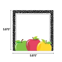 Creative Teaching Press® Apple Time Apple Cards 6" Designer Cut-Outs, 3 Packs of 36