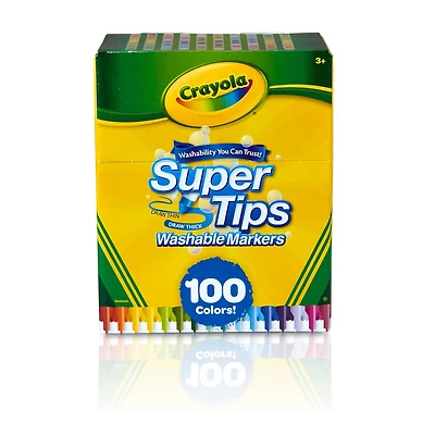 Crayola® Super Tips 100 Color Washable Markers