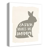 Easter Makes Me Hoppy 2 16" x 20" Canvas Wall Art