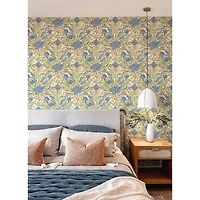 NuWallpaper By Dylan M Moody June Blooms Peel & Stick Wallpaper