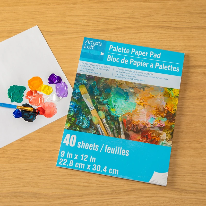 9" x 12" Paper Palette Pad by Artist's Loft®