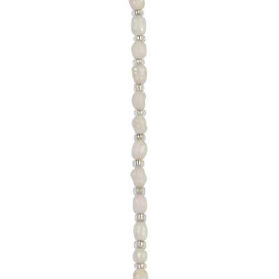 White Freshwater Pearl Beads by Bead Landing™