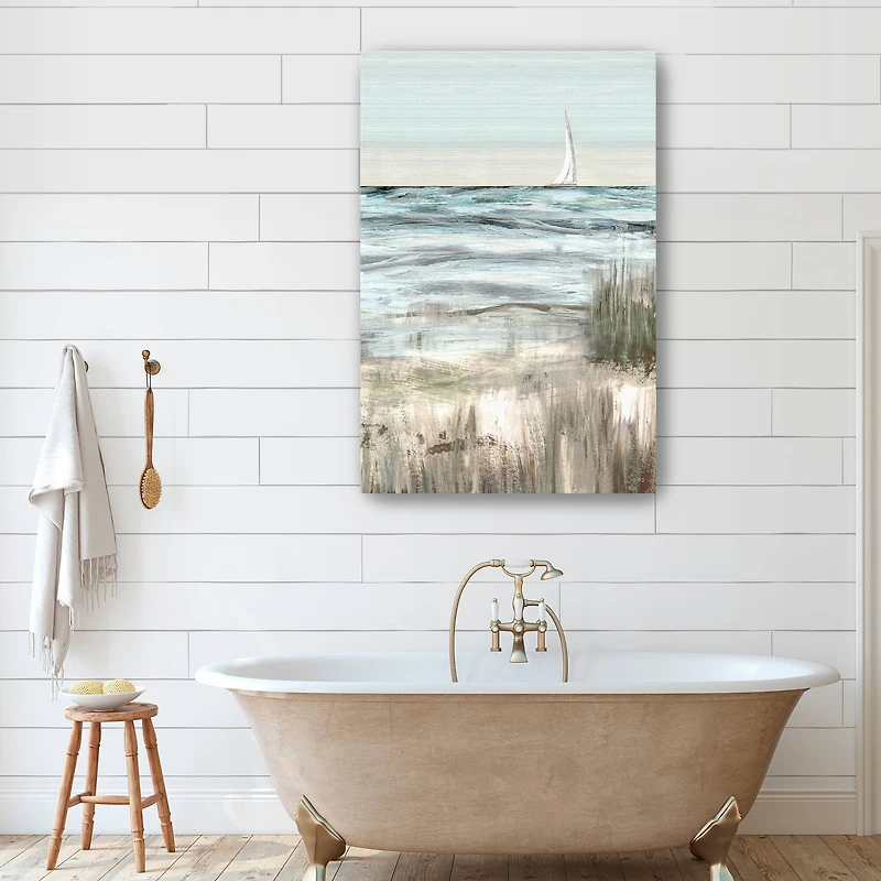 Heading in Dusk II Canvas Giclee