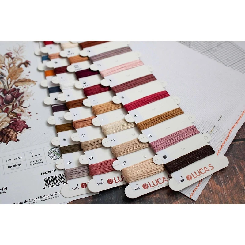 Luca-S The Birds-Autumn Counted Cross-Stitch Kit