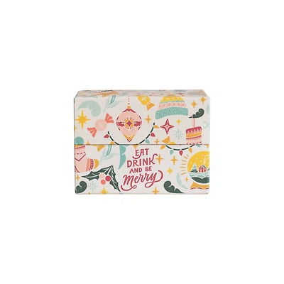 Hello Honey® Handmade Recycled Paper Recipe Box with 36 Recipe Cards