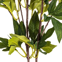 Artificial Cerise Peony Bush