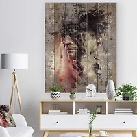 Designart - Native American Indian Warrior