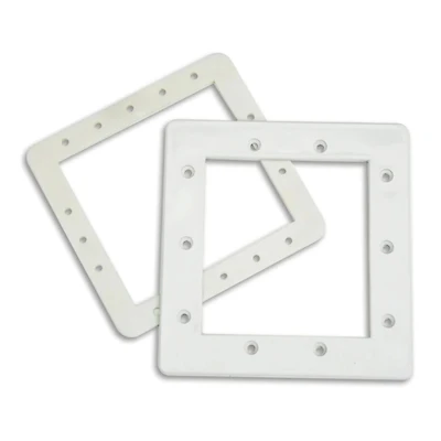 Swim Central 8.25" White Hydrotools Swimming Pool Skimmer Face Plate & Butterfly Gasket
