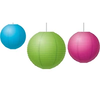 Teacher Created Resources® Brights Paper Lanterns, 3 Packs of 3