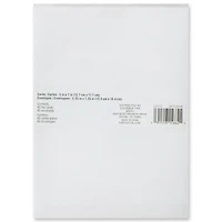 White & Gold Foil Flat Cards & Envelopes by Recollections™, 5" x 7"