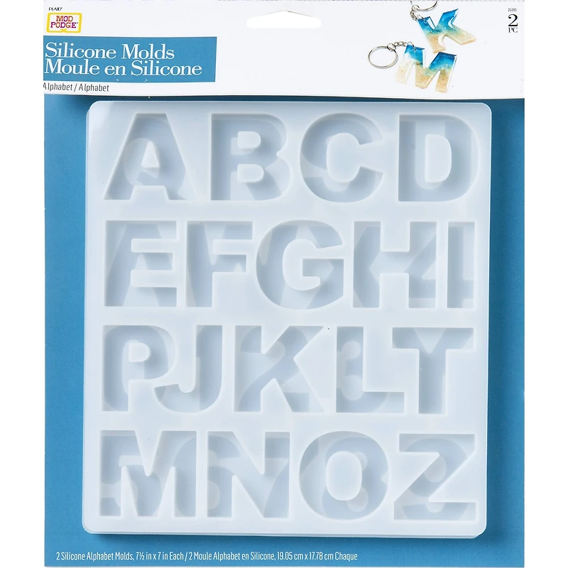 Mod Podge® Alphabet Silicone Mold Set