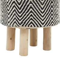 Wood Bohemian Stool