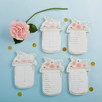 Kate Aspen® Floral Mason Jar Baby Shower 5-Game Card Set