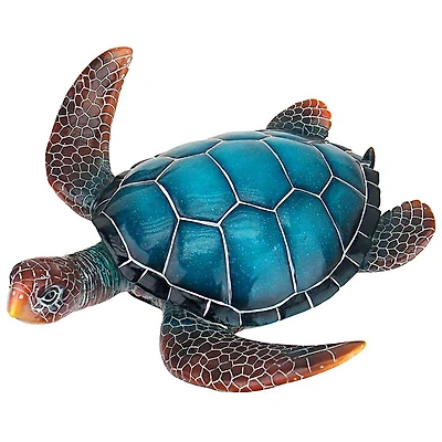Design Toscano 12" Blue Sea Turtle Statue