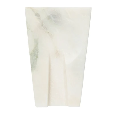Hello Honey® White Marble Spoon Rest
