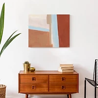 Warm Abstract 20" x 16" Canvas Wall Art