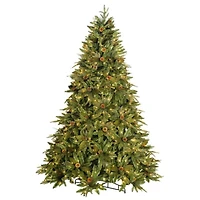 6.5ft. Pre-Lit Green River Spruce Artificial Christmas Tree, Clear Lights