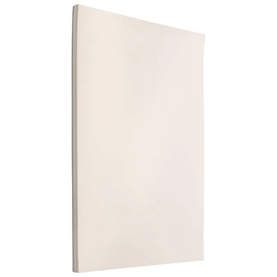 JAM Paper Natural White Wove 8.5" x 14" 24lb. Legal Strathmore Paper, 100 Sheets
