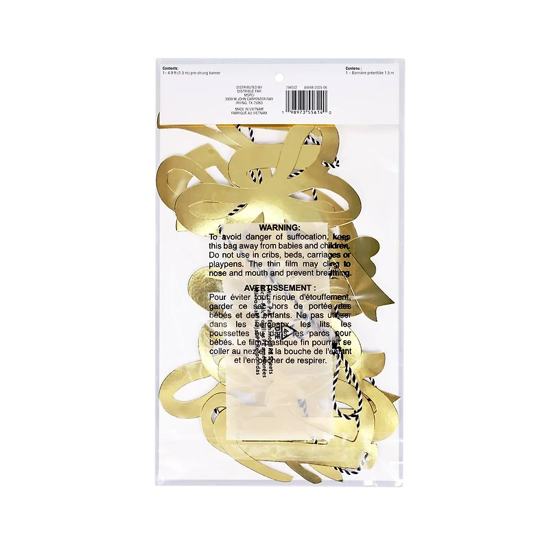 5ft. Tying the Knot Banner by Celebrate It™