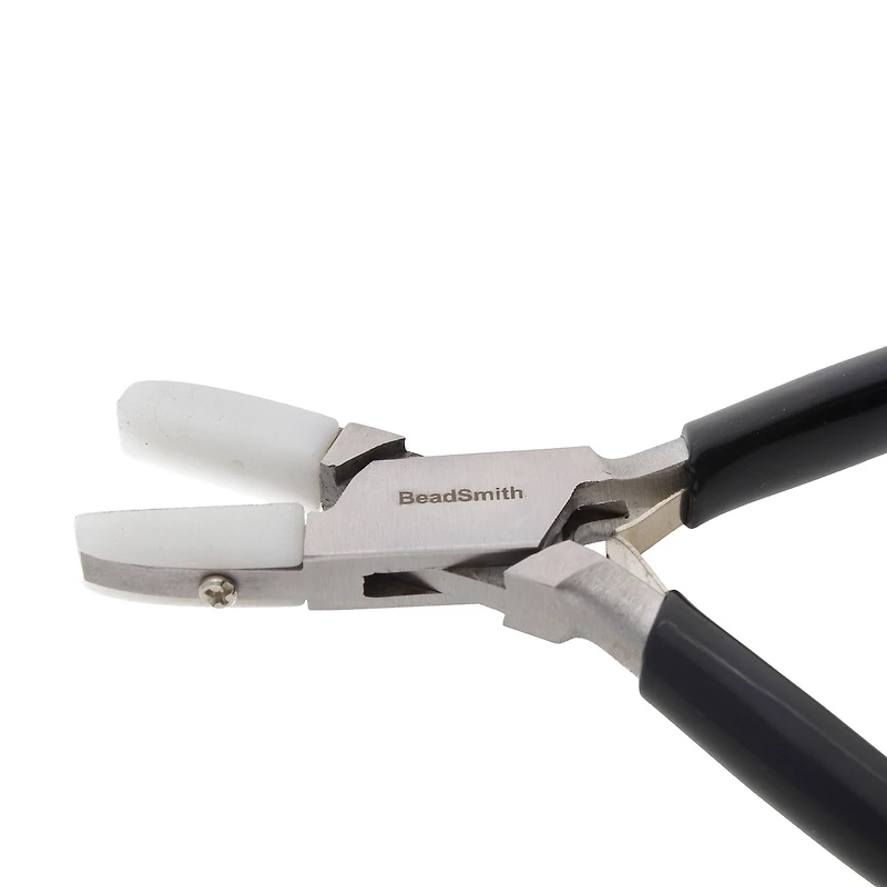 The Beadsmith® Double Nylon Jaw Flat Nose Pliers