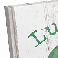 Luck Irish Clover 16" x 20" Canvas Wall Art