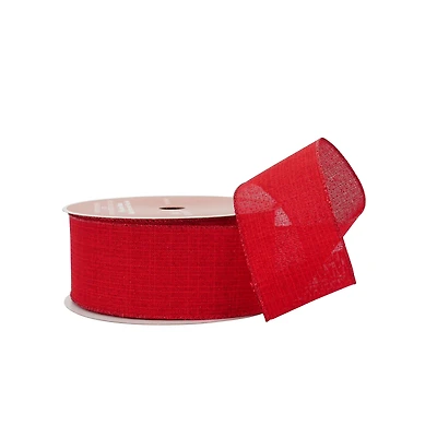 2.5" x 80ft. Red Shimmer Wired Jumbo Ribbon by Celebrate It®