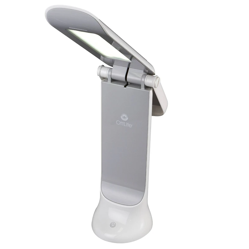 OttLite Wellness Series 20.75" White Dimmable LED Task Lamp