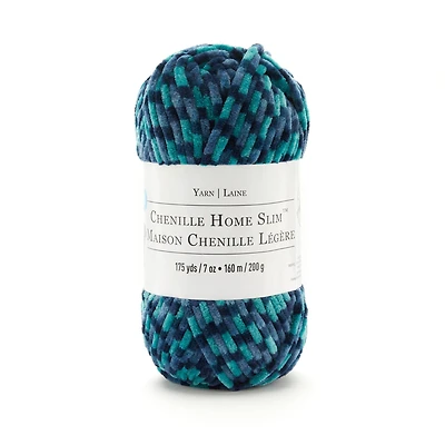 12 Pack: Chenille Home Slim™ Prints Yarn by Loops & Threads™