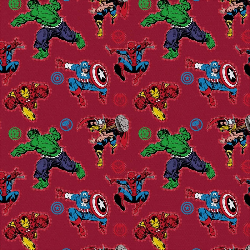 Camelot Fabrics Marvel Fury Cotton Precut, 4ct.