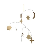 Hello Honey® Gold Metal Celestial Mobile Decoration