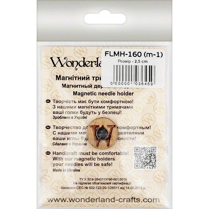 Wonderland Crafts Birds & Flowers Magnetic Needle Holder