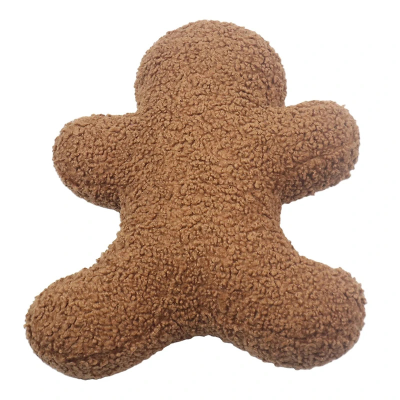 14" x 18" Brown Gingerbread Pillow by Ashland®