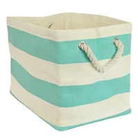DII® Medium Rectangle Stripes Paper Bin