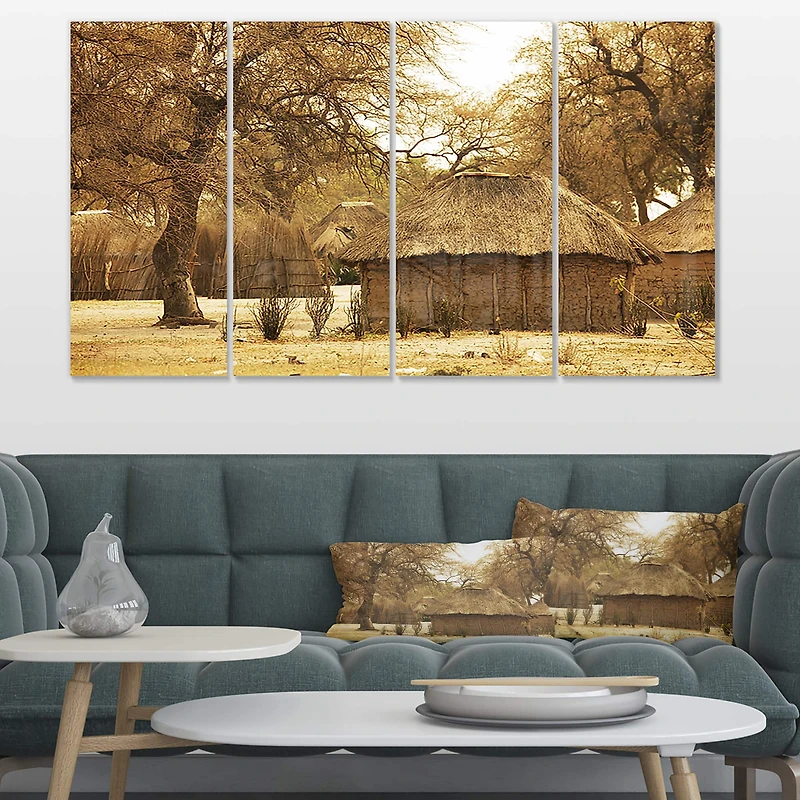 Designart - Beautiful Rural African Huts