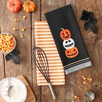DII® Jack O' Lantern Dishtowel Set