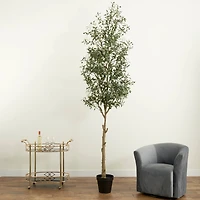 10ft. Potted Artificial Olive Tree