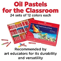 Faber-Castell® 288-Piece Oil Pastels School Pack