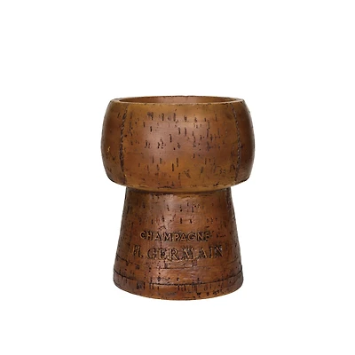 Hello Honey® 10.25" Vintage Reproduction Cork Shaped Wine Cooler