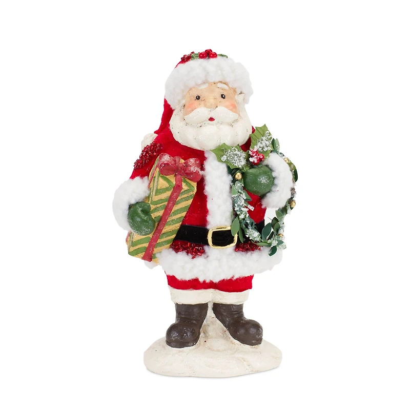 8.75" Santa Figurine Set