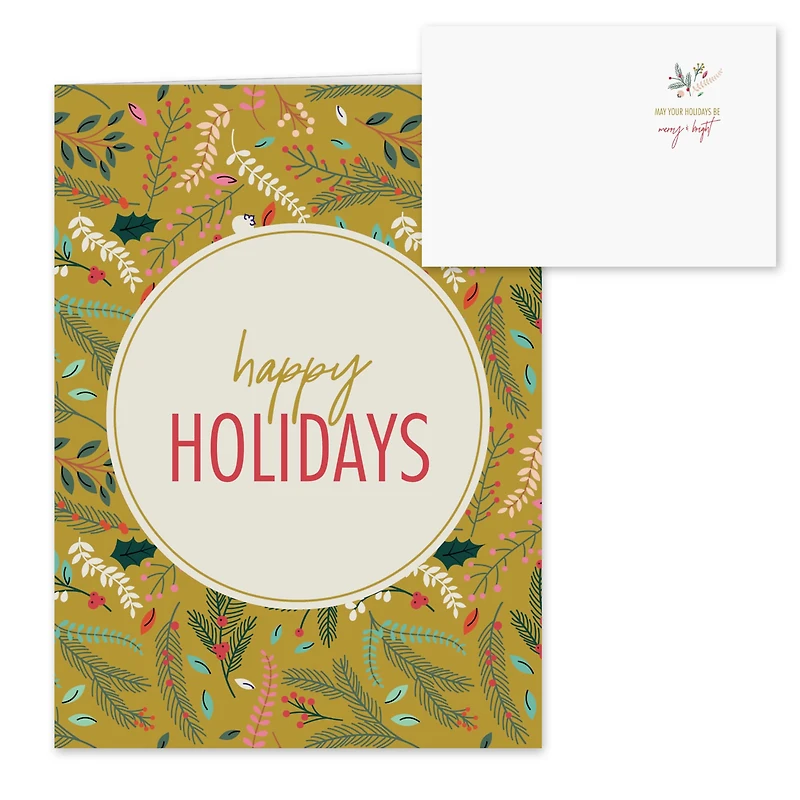 Hortense B. Hewitt Co. Holiday Greenery Holiday Cards