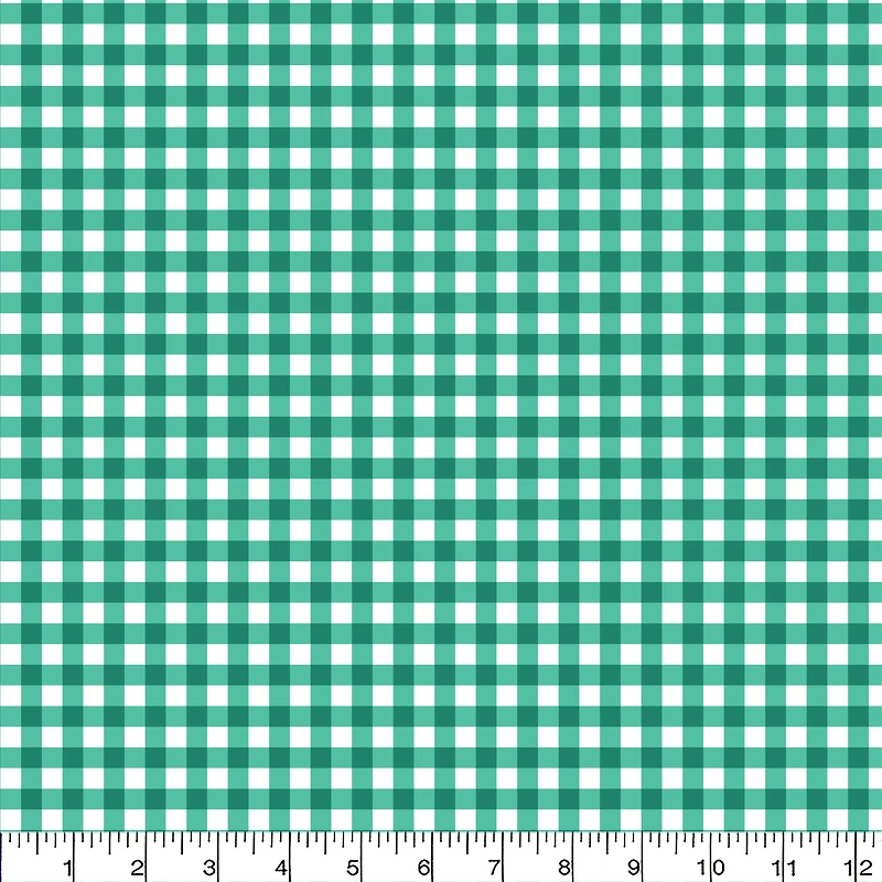Gingham Print Craft Fabric