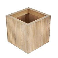 Light Brown Box Set with Whitewashed Wood Lids