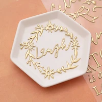 K & Company Antique Garden Metallic Gold Dimensional Puffy Stickers