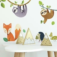 RoomMates Forest Friends Peel & Stick Wall Decals