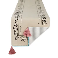 DII® 72" Gather Together Embellished Table Runner